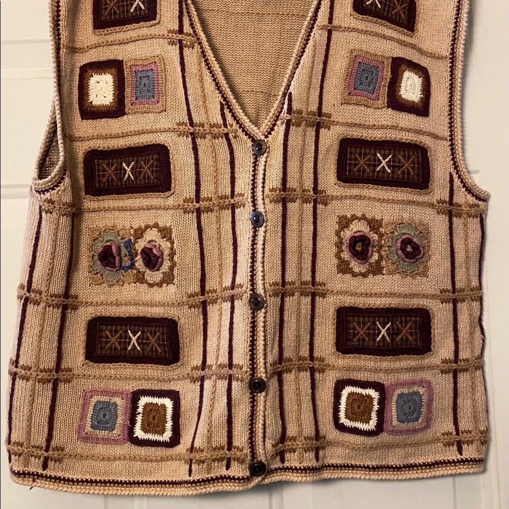 Vintage sweater vest